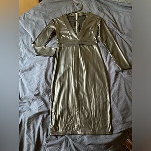 Black long sleeve dress